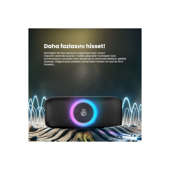 Rosstech Soundparty Boom Plus 1000 Party Hoparlör