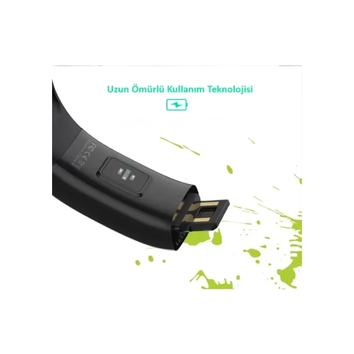 Rosstech Hı 11 Pro C Akıllı Bileklik - Yeni Nesil Şarj Sistemi Mavi