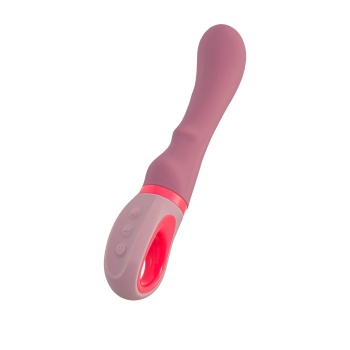 Flovetta Rose Silikon Titreşimli Vibratör – Pembe, 19 cm