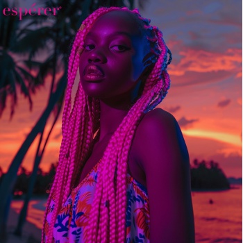 Sentetik Örgülük Saç Esperer 100 Gr. - Neon Pembe