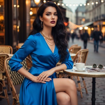 Front Lace Gerçek Tül Peruk Dalgalı  - Doğal - 60-65cm