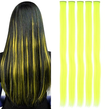 Renkli Sentetik Çıt Çıt - 5 Adet - D03