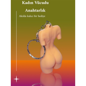 Kadın Beden Anahtarlık – Anahtarlarını Ateşler!