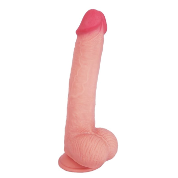 Censan Ultra Gerçekçi 24 Cm Kıkırdaklı Dildo