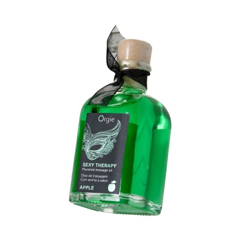 ORGIE Lips Tatlı Oyun Seti (Öpüşme Masaj Yağı), elma, 100 ml