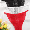 Kadın 3lü Dantel String - Tanga BC0041