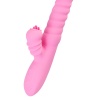 JOS Lixy Vibratör, Yukarı ve Aşağı Fonksiyonlu, Silikon, Pembe, 23 cm