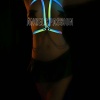 Karanlıkta Parlayan Elbise, T-Shirt Üzeri Şık Reflektörlü Harness - APFT52