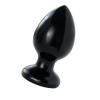 Lovetoy MAGNUM Dev Plug, 8 laminat, çap 60 mm, toplam uzunluk 115 mm, siyah, PVC