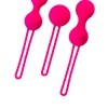 A-Toys by TOYFA Redvil Vajinal Top Seti, silikon, pembe, 16,5 cm