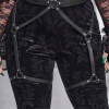 Seksi Deri Jartiyer Harness - APFT956