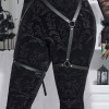 Seksi Deri Jartiyer Harness - APFT956