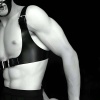 Seksi Deri Göğüs Ve Maske Harness - APFTM112