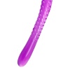 A-Toys by TOYFA Çift Taraflı Jel Dildo Frica, TPE, mor, 23 cm