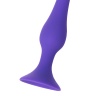 A-Toys by TOYFA  Anal Plug, silikon, mor, 11,3 cm