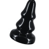Lovetoy MAGNUM Dev Plug, 17 laminat, çap 72,7 mm, toplam uzunluk 160 mm, siyah, PVC