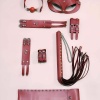 Kırbaç Kelepçe Set, 5li Set, El - Ayak Kelepçesi, Maske, Ağız Topu - APFT1307