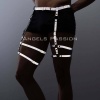 Reflektörlü (Karanlıkta Parlayan) Erkek Jartiyer, Erkek Bacak Harness, Reflektörlü Pantolon Aksesuar - APFTM165