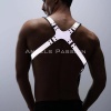 Reflektörlü (Karanlıkta Parlayan) Göğüs Harness, Erkek Pantolon Askısı, Reflektörlü Clubwear - APFTM160