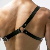 Tek Omuz Deri Erkek Harness - APFTM211