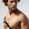 Tek Omuz Deri Erkek Harness - APFTM211