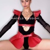 Deri Elbise Harness, Mini Deri Etek, Deri Elbise Etek Harness - APFT1001