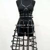 Deri Etek ve Deri Göğüs Harness Takım, Cosplaywear - APFT1013