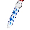 Sexus Glass Çift Taraflı Cam Dildo, Şeffaf, 20 cm