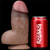 Censan 7.0 İnç Dual Layered Platinum Silicone Cock