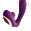 LEROİNA by TOYFA Mave Vakumlu Vibratör, silikon, mor, 14 cm
