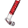 Gerçekçi olmayan yapay penis Sexus Glass, cam, transparan, 16 cm
