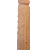 Gerçekçi Melez Penis Kılıfı Et Dokusunda 17 cm