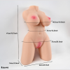 L-Join Gerçekçi 4 Kg Yarım Vücut Vajina Mastürbatör