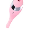 Flovetta by Toyfa DAHLİA Çok Fonksiyonlu Vakum Vibratör, Silikon, Pembe, 14 cm