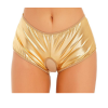Fantezi Altın Özel Bölgeleri Açık Parlak Külot BC0050