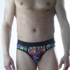 Erkek Fantezi Renkli Jockstrap İç Giyim