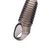 Xlover by ToyFa Penis Klıfı, Boyut Arttırıcı, TPE, Siyah Şeffaf, 11 cm