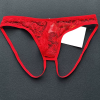 Seksi Dantelli Arkası Açık Seksi Kırmızı Erkek Külot BC4627