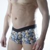 Erkek Zar Desenli Boxer