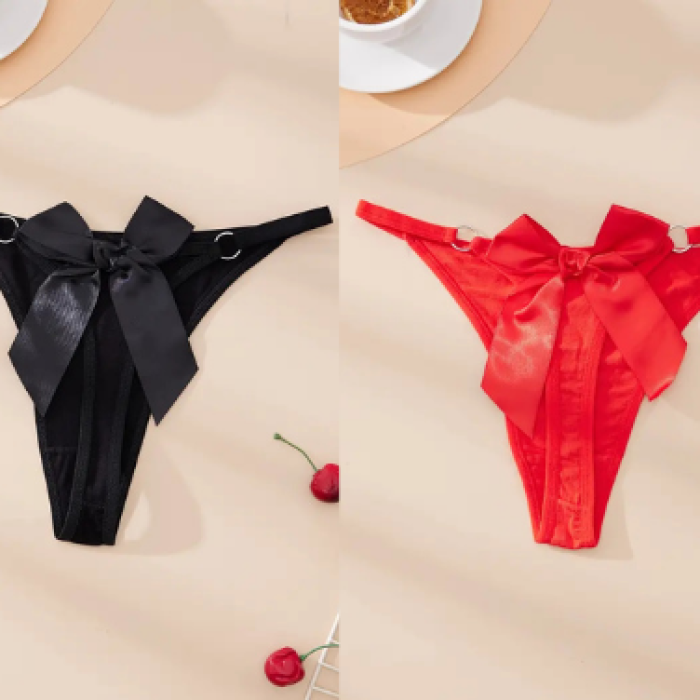 Kadın 2li Fiyonklu Halkalı Tanga BC0044