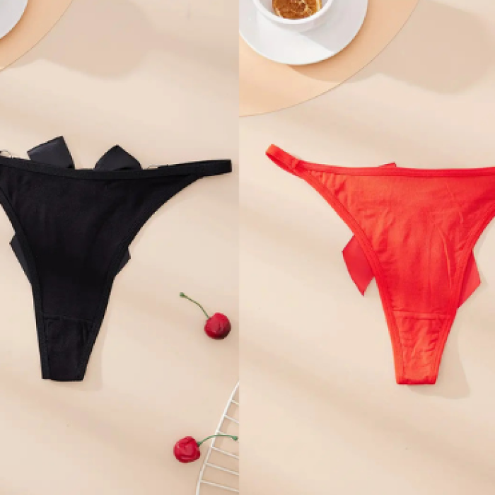 Kadın 2li Fiyonklu Halkalı Tanga BC0044