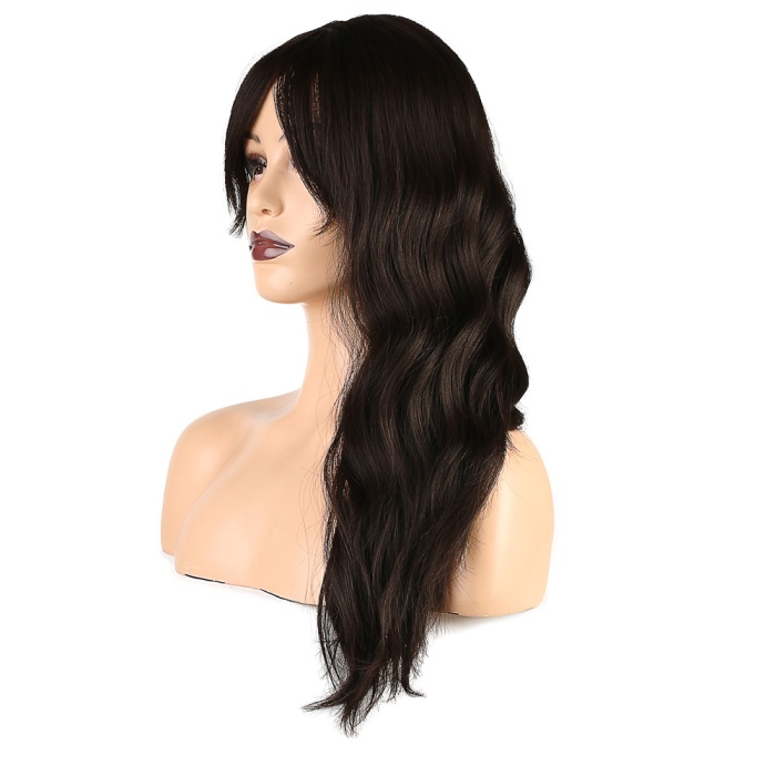 Bağlamalı Dalgalı At Kuyruğu - Kahverengi