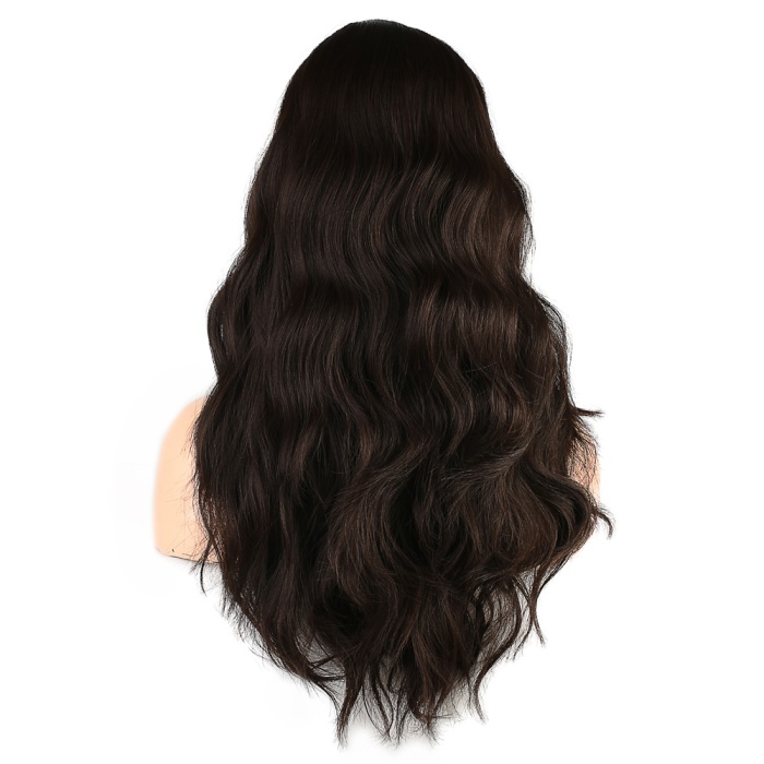 Bağlamalı Dalgalı At Kuyruğu - Kahverengi