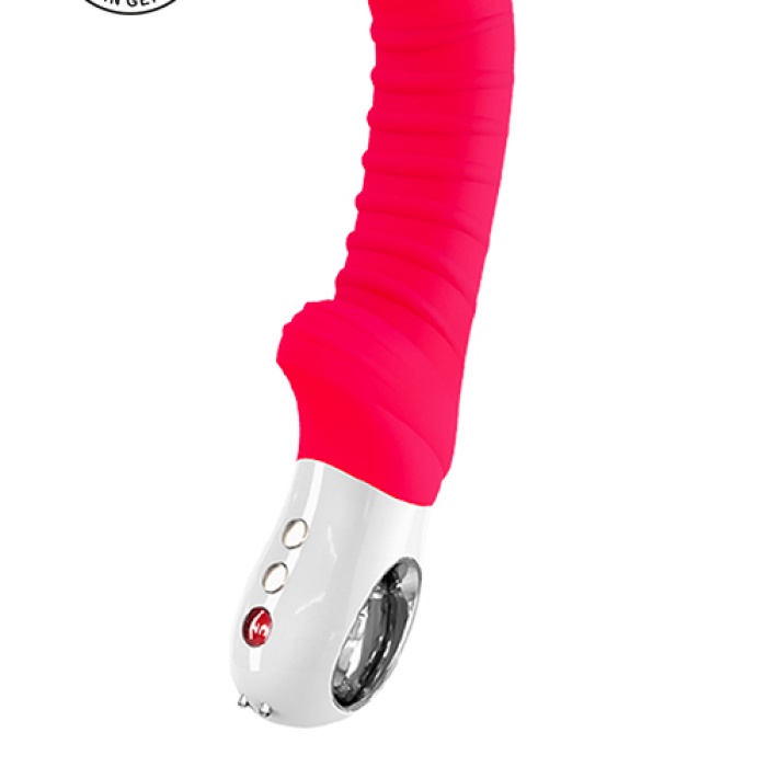 Fun Factory Tiger Vibratör, silikon, kırmızı, 23 cm