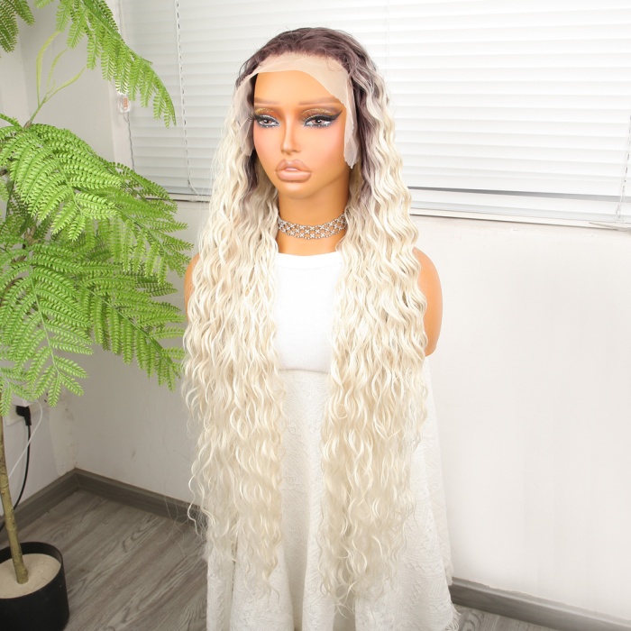 Siyah Fiber Sentetik Tül Peruk
