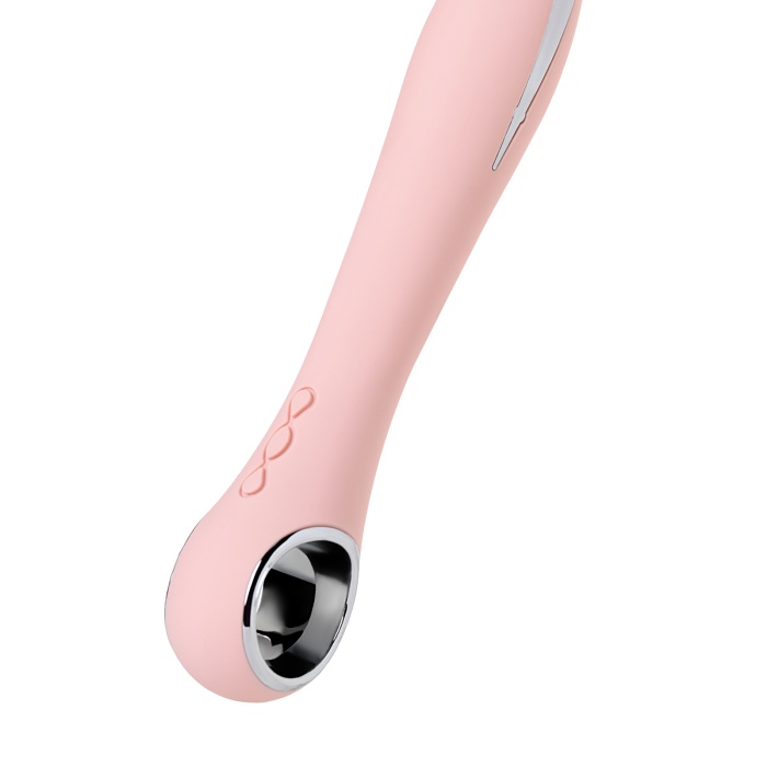 PHYSİCS GALVANİ VİBE Elektro Vibratör, silikon, pembe, 21 cm