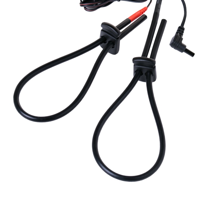 Mystim Rodeo Robinin Penis Kement, Elektrik stimülasyonu, silikon, siyah, 42cm