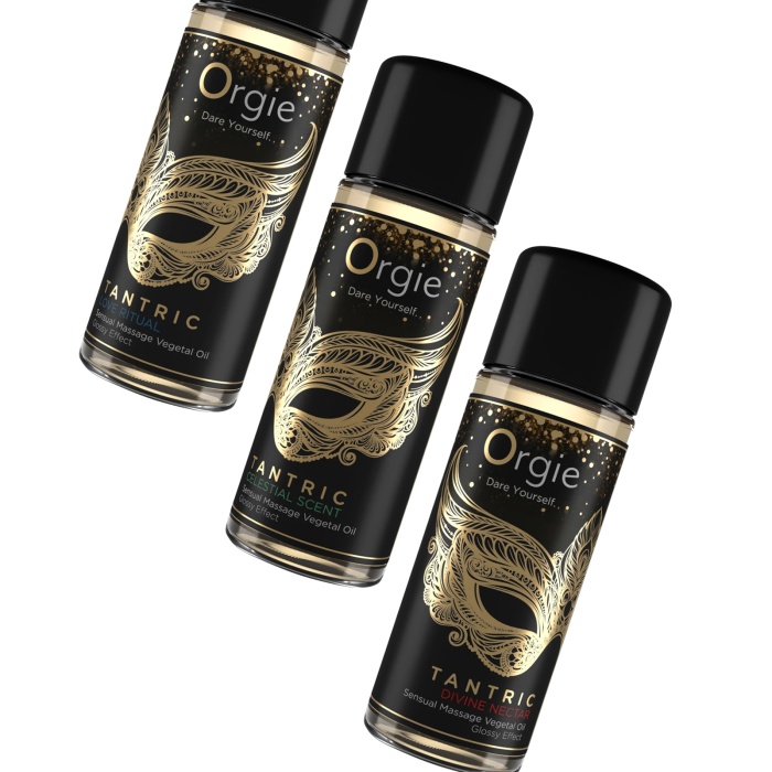 ORGIE Masaj Yağı Seti Tantric Kit 3lü, 30 ml