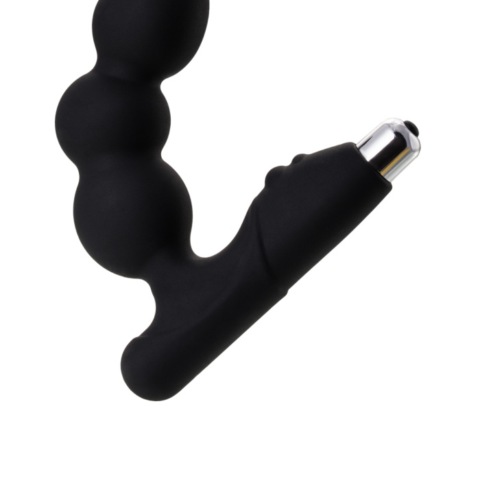 Erotist Fourth Anal Plug, silikon, siyah, 12,4 cm