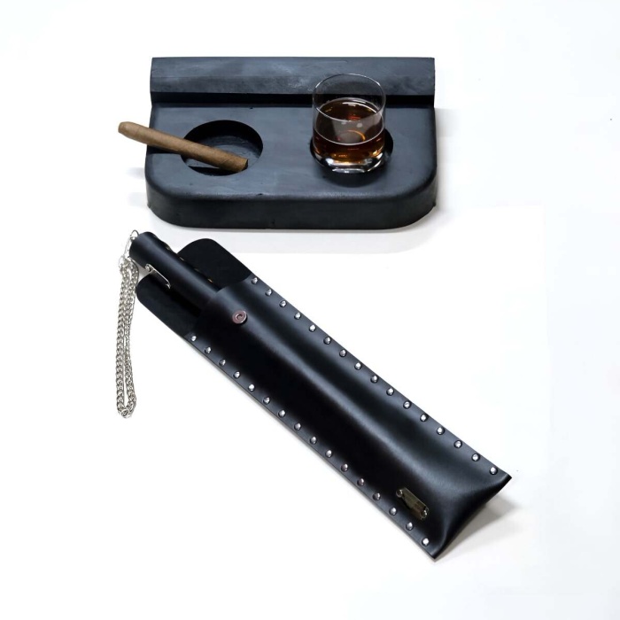 2li Set, Kırbaç ve Küllük - Bardaklık Set - Master Collection - APFT1337